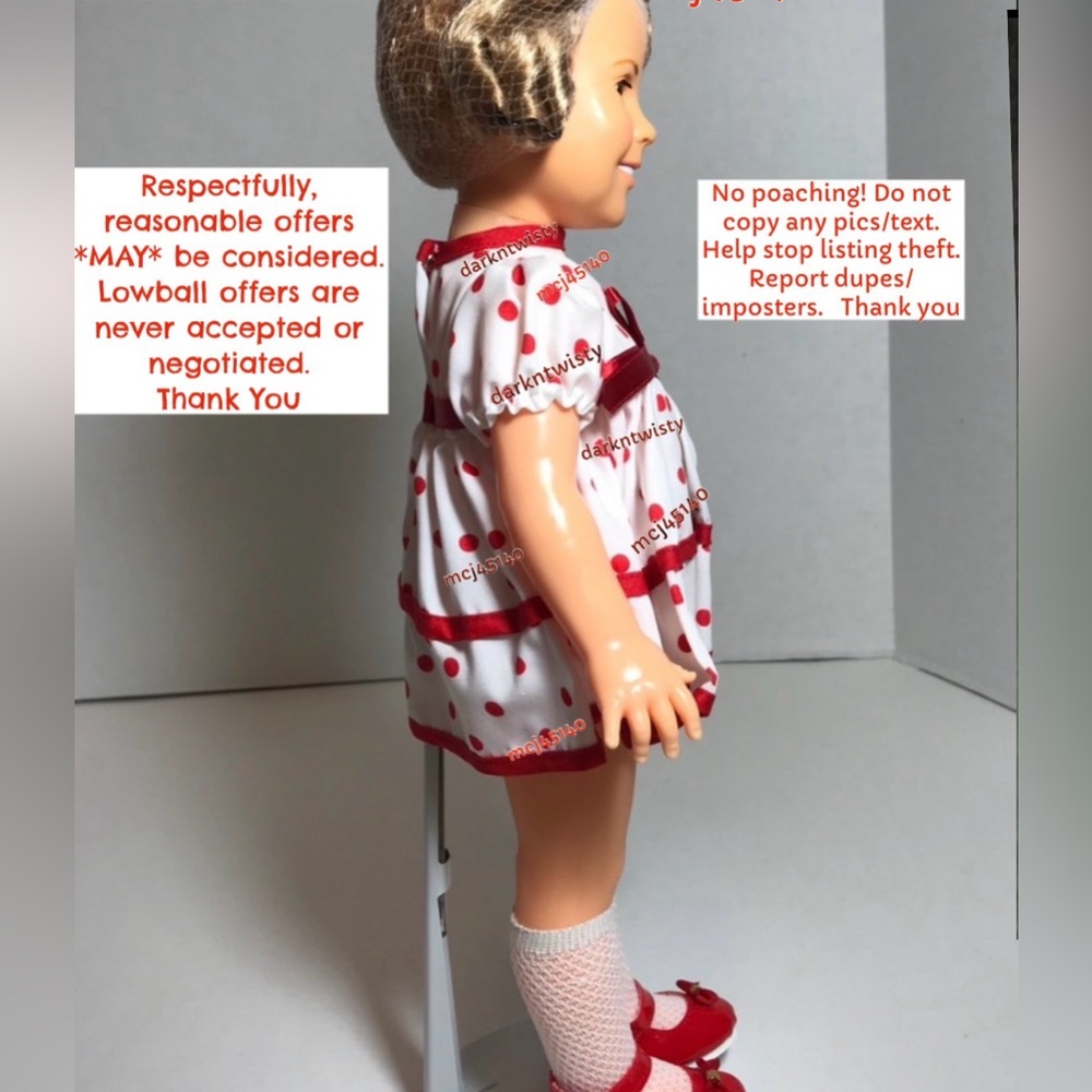 Vintage Shirley Temple 1972 Mint doll PRISTINE NEVER THRIFTS! - Picture 4 of 14